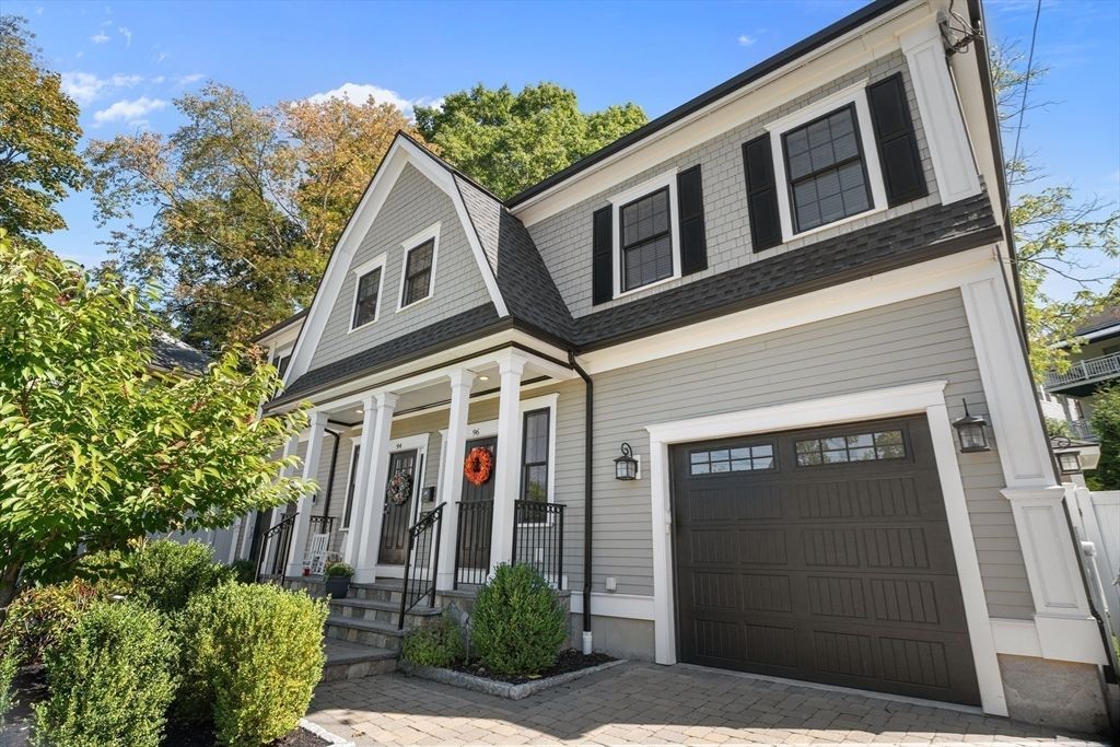 Attached, Exterior, Facade, Farmhouse