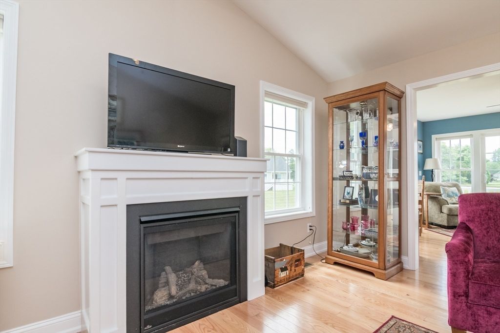 Fireplace, Interior, Wood Texture Flooring