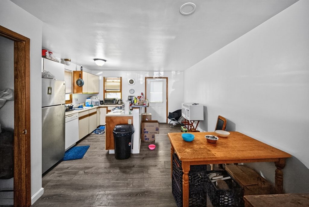 Dining room, Interior, Kitchen, Wood Texture Flooring