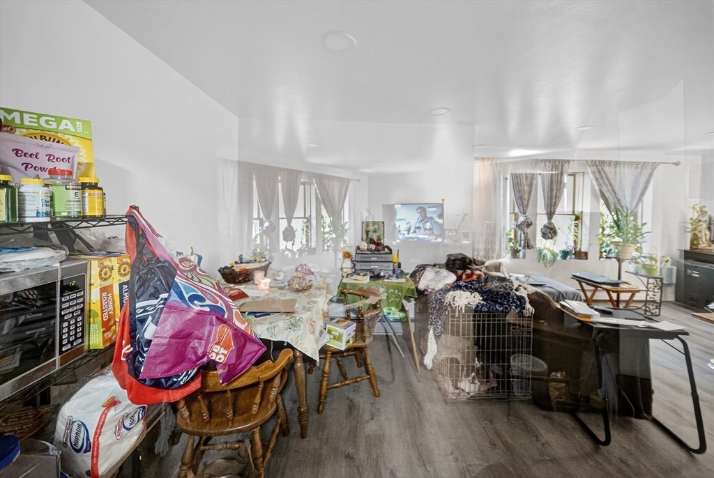 Dining room, Interior, Wood Texture Flooring
