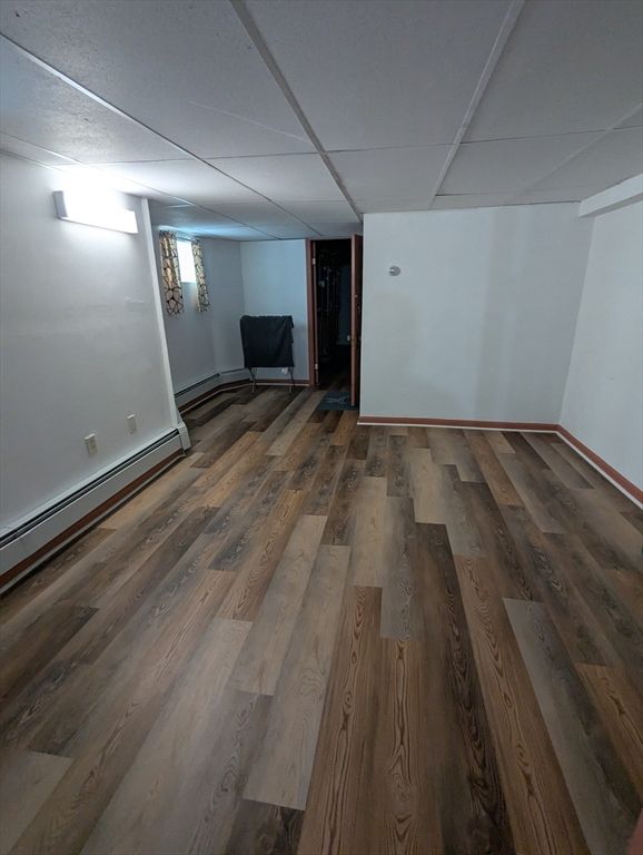 Empty room, Interior, Wood Texture Flooring