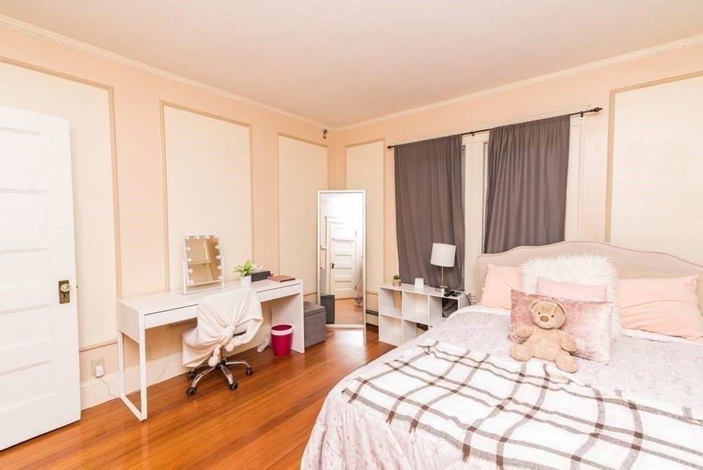 Bedroom, Home Office, Interior, Wood Texture Flooring