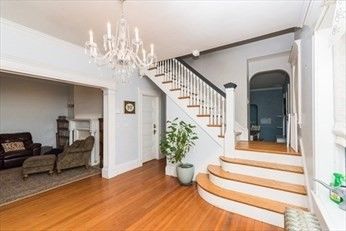 Chandelier, Interior, Living room, Wood Texture Flooring