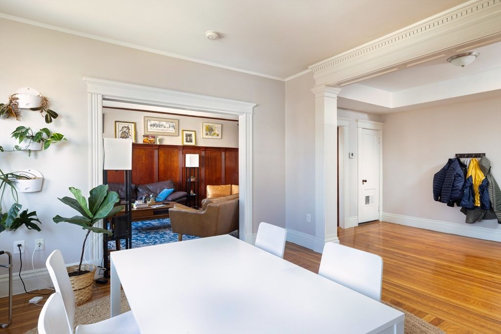 Dining room, Interior, Living room, Piano, Wood Texture Flooring