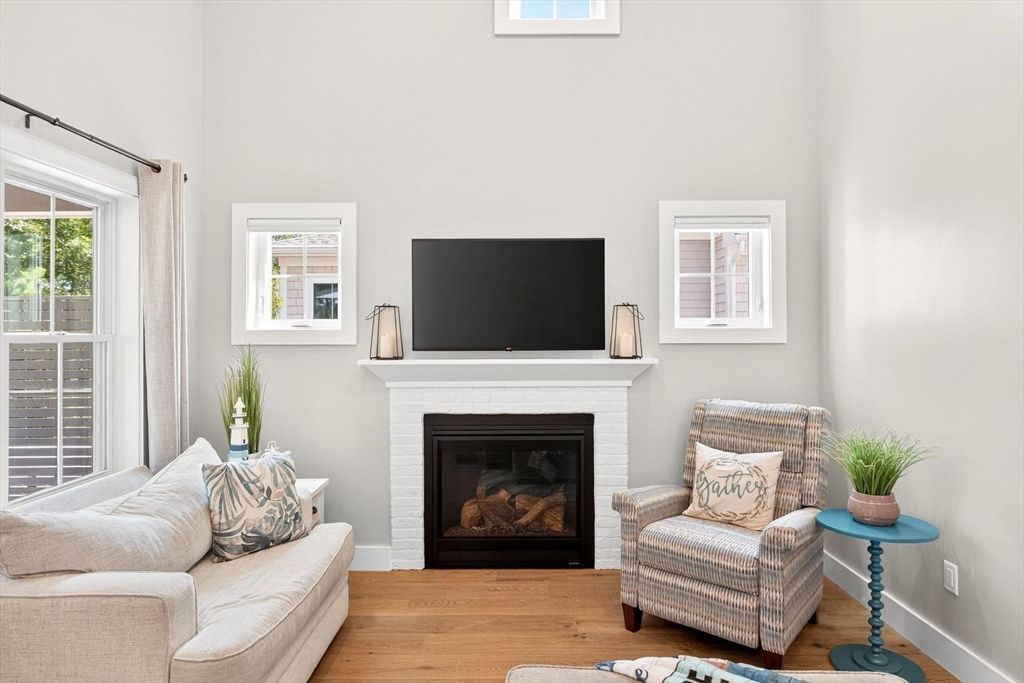 Fireplace, Interior, Living room, Wood Texture Flooring