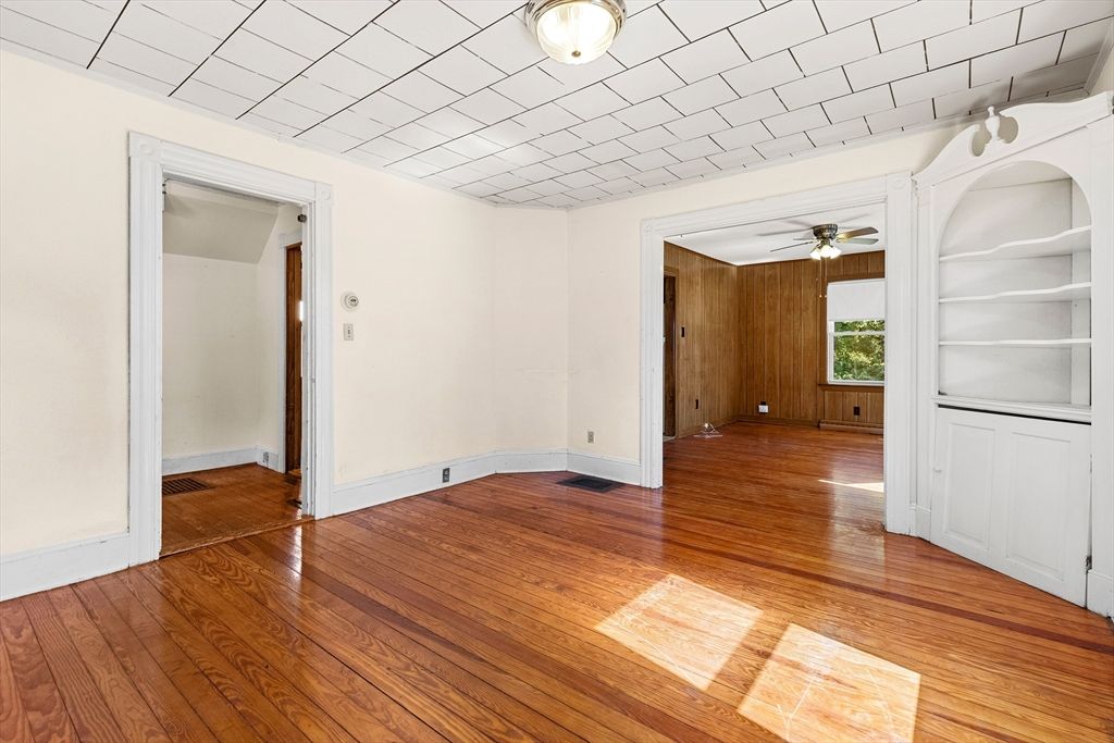 Empty room, Interior, Wood Texture Flooring