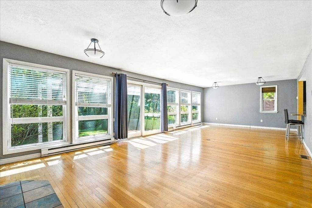 Empty room, Interior, Wood Texture Flooring