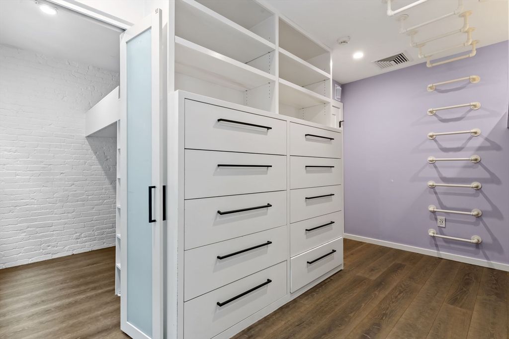 Interior, Recessed Lighting, Walk-in Closets, Wood Texture Flooring