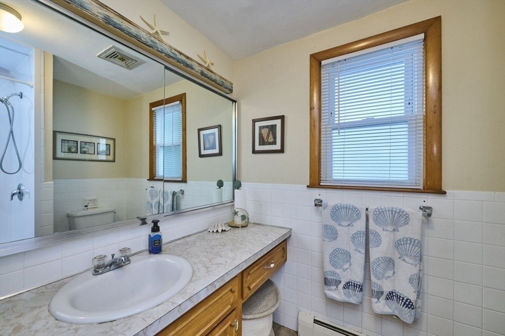 Bathroom, Dual Sink Vanities, Interior, Tile Countertops
