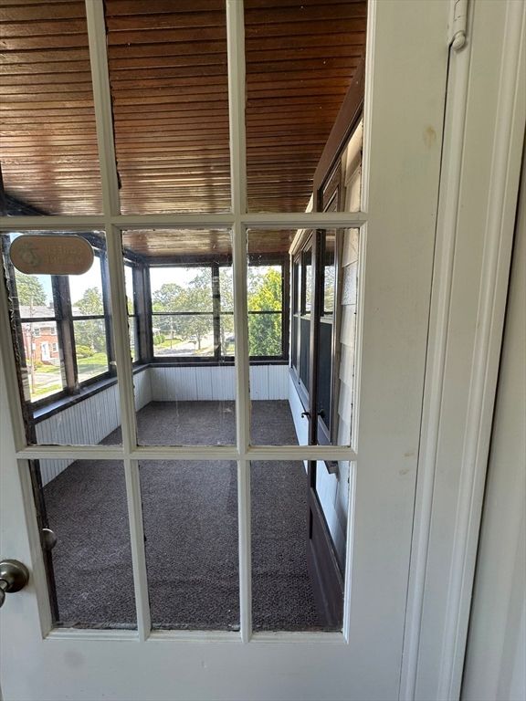 Interior, Sun Room, Wooden Ceilings