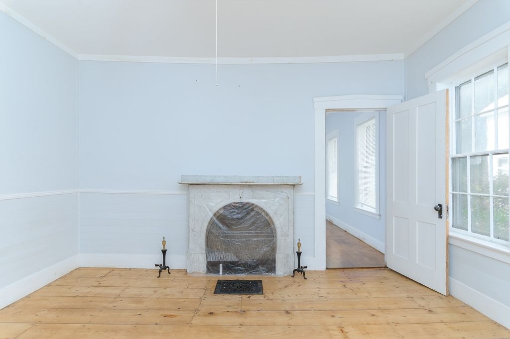 Fireplace, Interior, Wood Texture Flooring