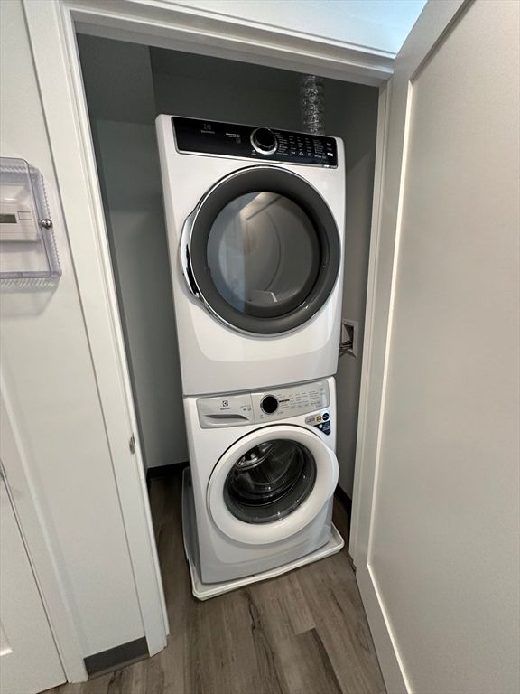 Interior, Utility Closets, Washer, Wood Texture Flooring