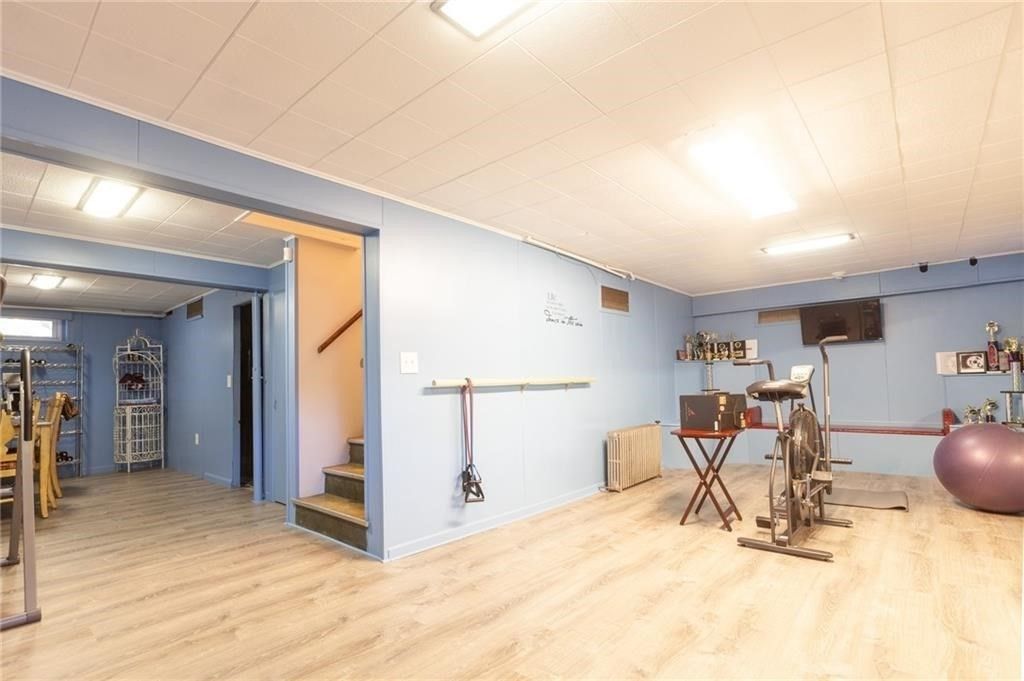 Fitness Equipment, Interior, Wood Texture Flooring