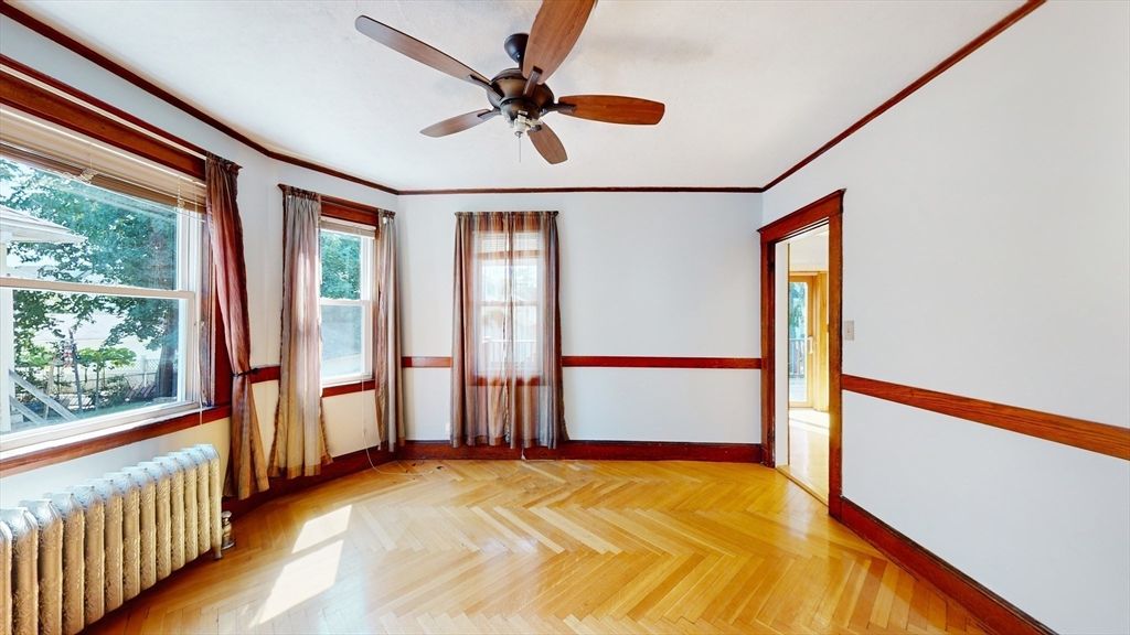 Empty room, Interior, Wood Texture Flooring