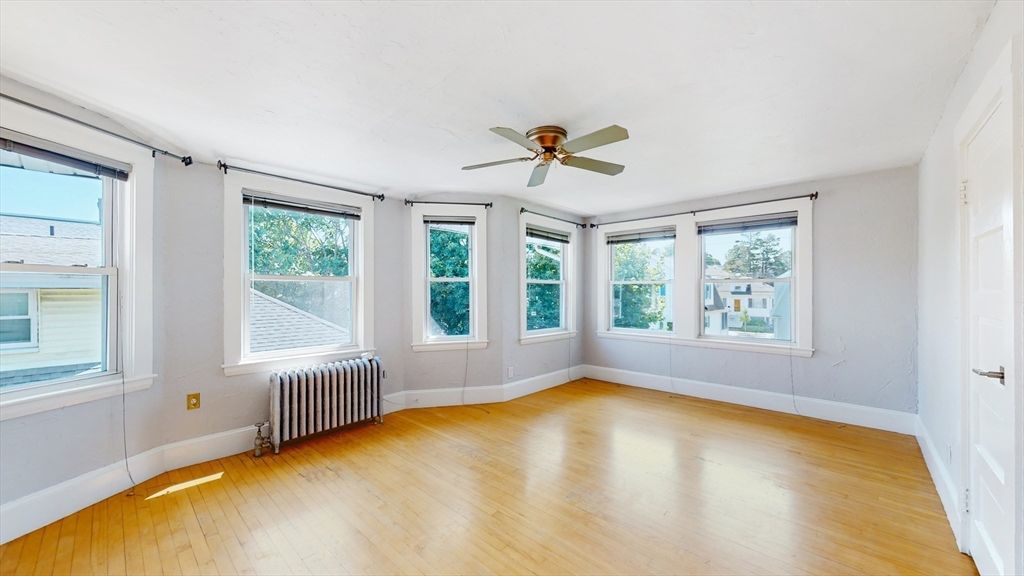 Empty room, Interior, Wood Texture Flooring