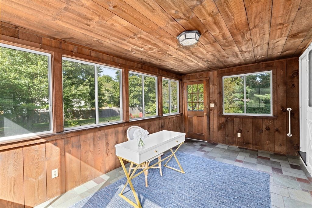 Interior, Sun Room, Wooden Ceilings, Wooden Walls