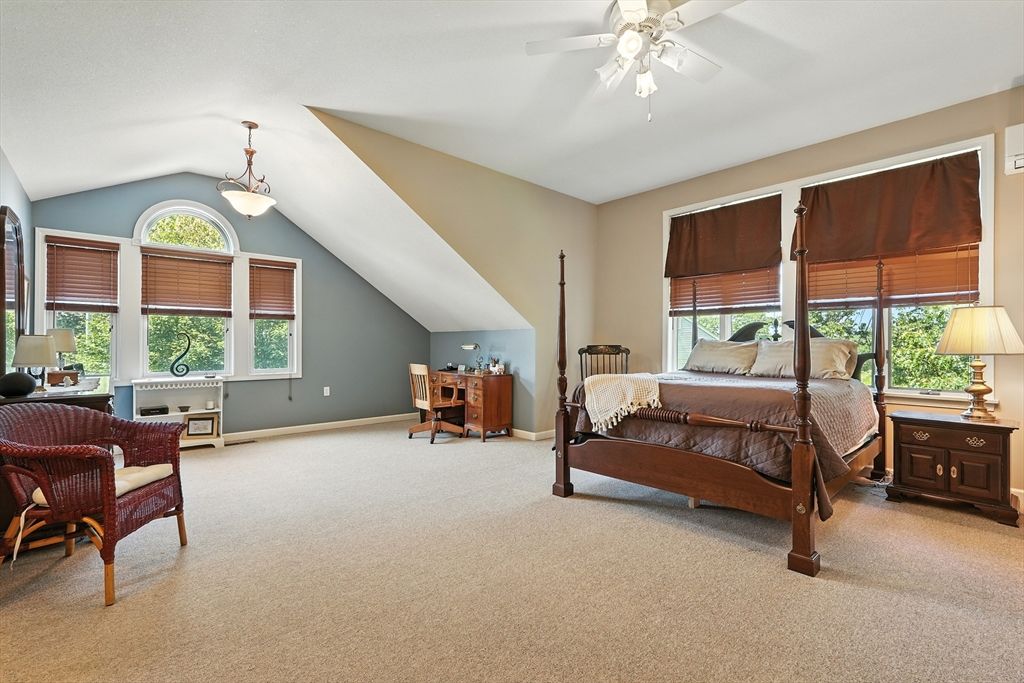 Bedroom, Interior, Pendant Lights