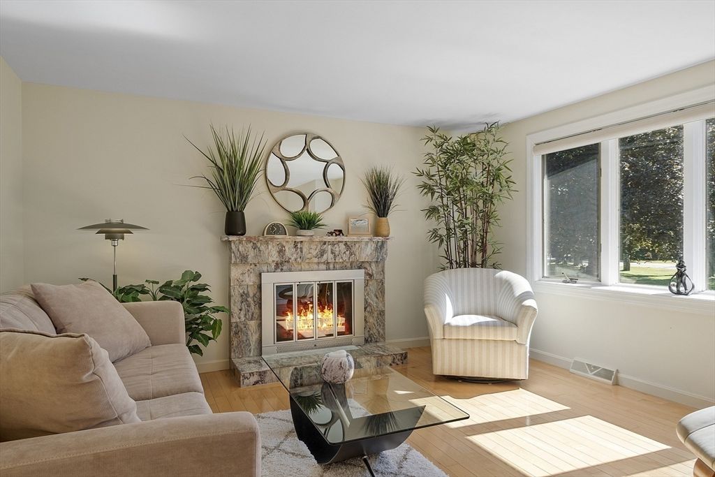 Fireplace, Interior, Living room, Wood Texture Flooring