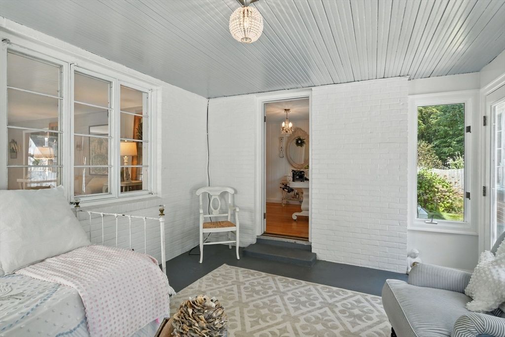 Bedroom, Chandelier, Interior