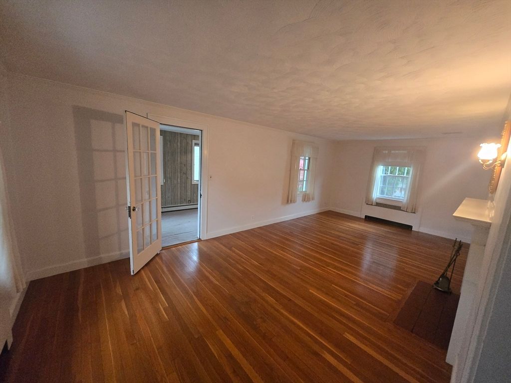 Empty room, Interior, Wood Texture Flooring
