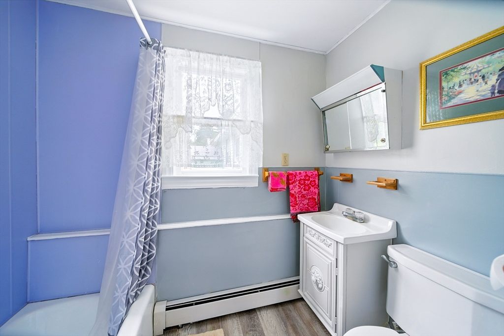 Bathroom, Interior, Wood Texture Flooring