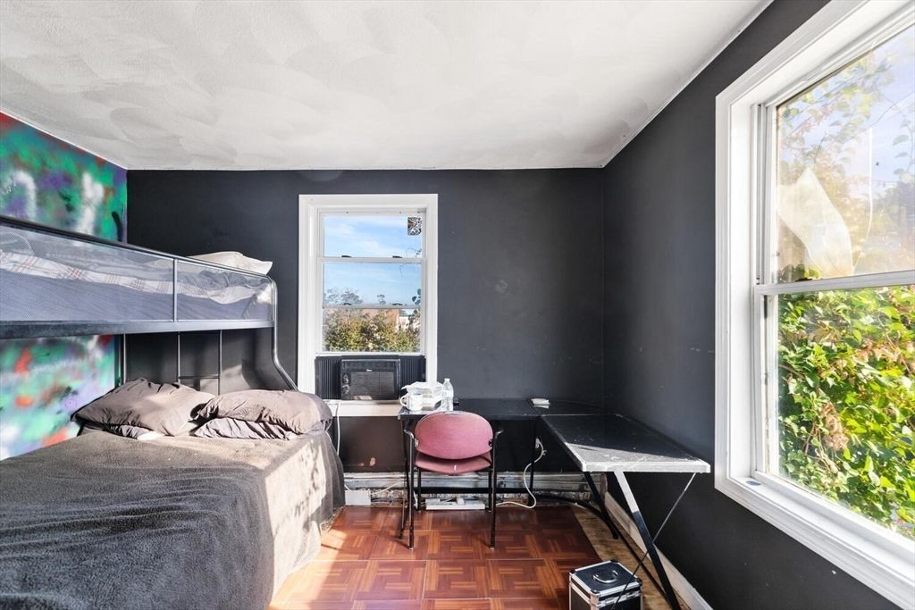 Bedroom, Home Office, Interior, Wood Texture Flooring