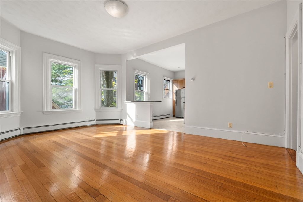 Empty room, Interior, Wood Texture Flooring