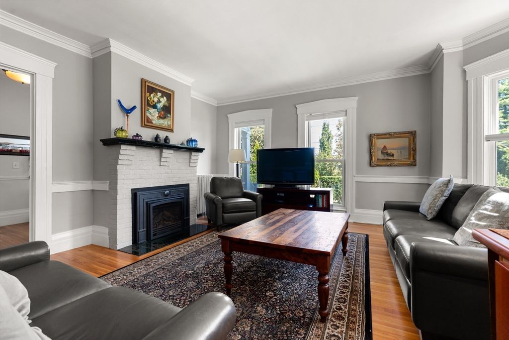 Fireplace, Interior, Living room, Wood Texture Flooring