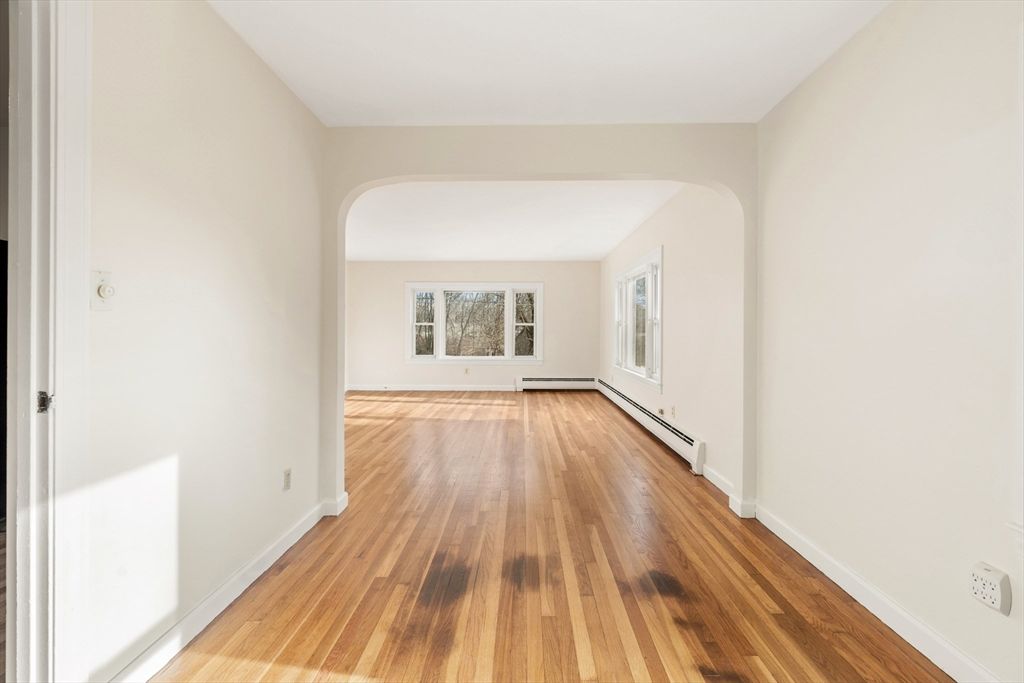 Empty room, Interior, Wood Texture Flooring
