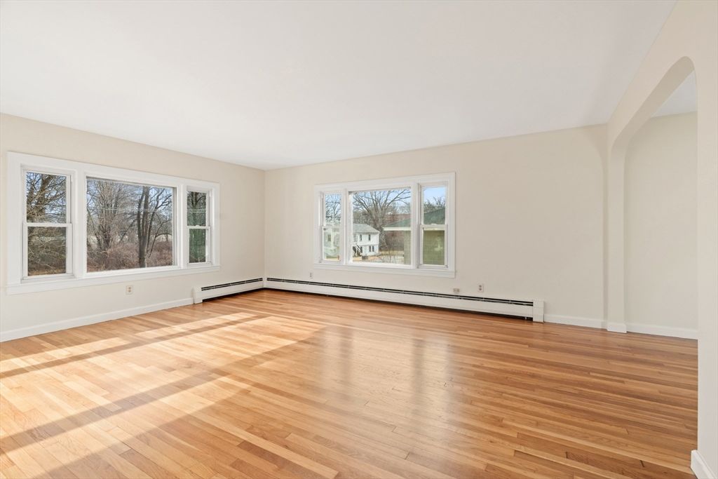 Empty room, Interior, Wood Texture Flooring