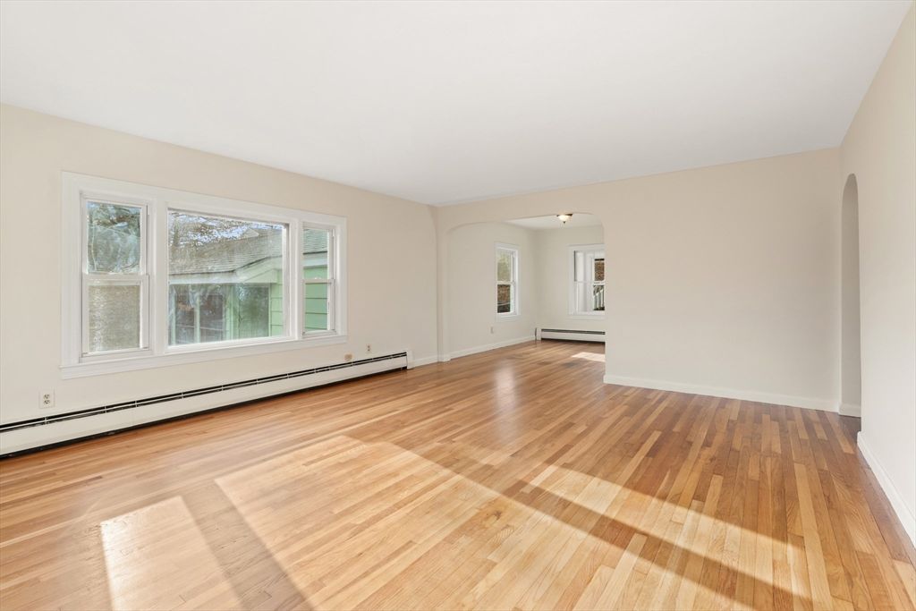 Empty room, Interior, Wood Texture Flooring