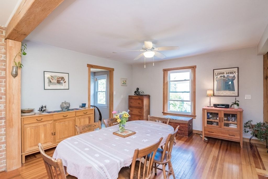 Dining room, Interior, Wood Texture Flooring