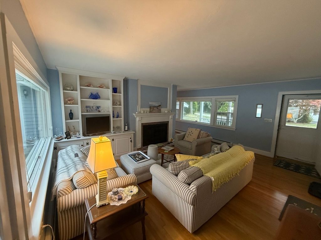 Fireplace, Interior, Living room, Wood Texture Flooring
