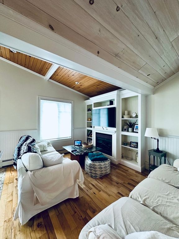 Fireplace, Interior, Living room, Wooden Ceilings, Wood Texture Flooring