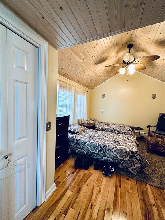 Bedroom, Interior, Wooden Ceilings, Wood Texture Flooring