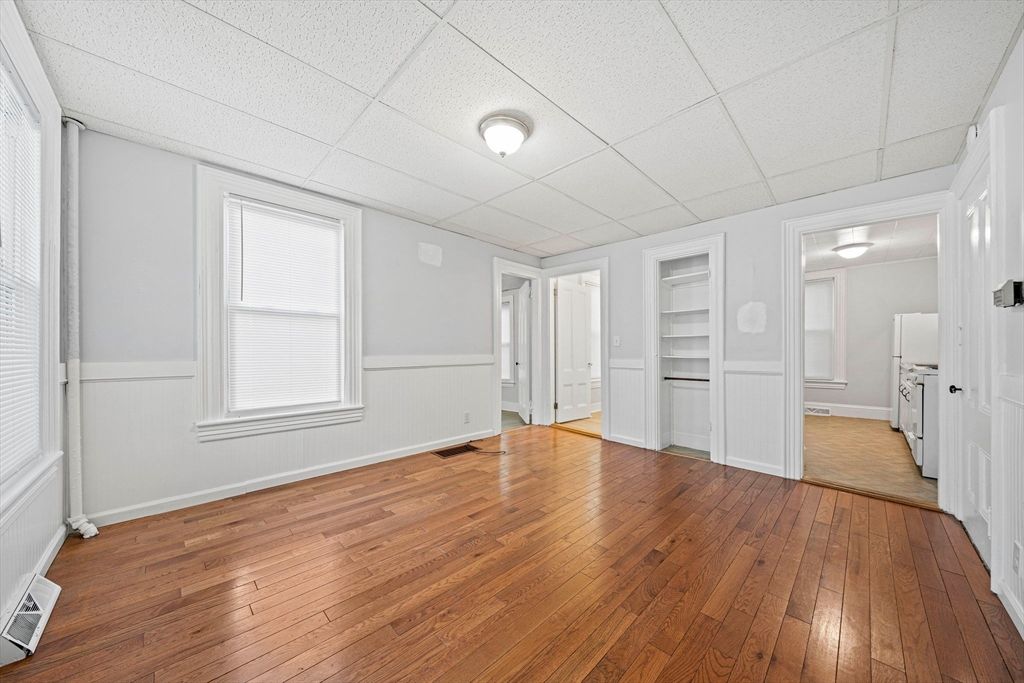 Empty room, Interior, Wood Texture Flooring