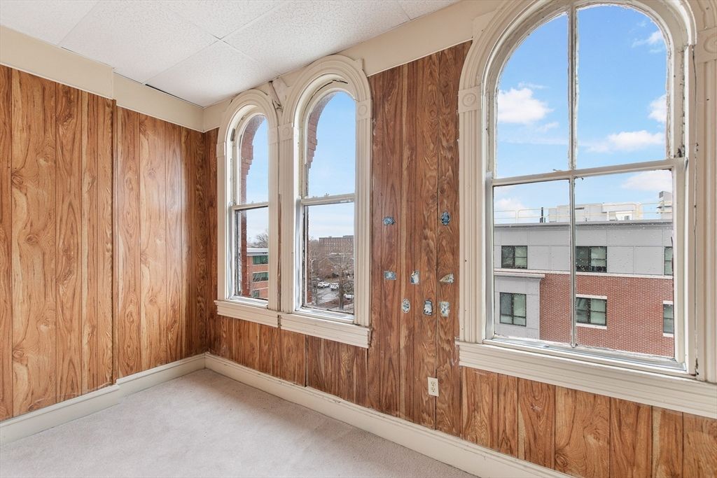 Empty room, Interior, Wooden Walls