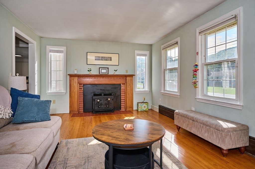 Fireplace, Interior, Living room, Wood Texture Flooring