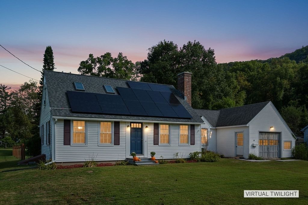 Exterior, Facade, Solar Panels, Cape Cod