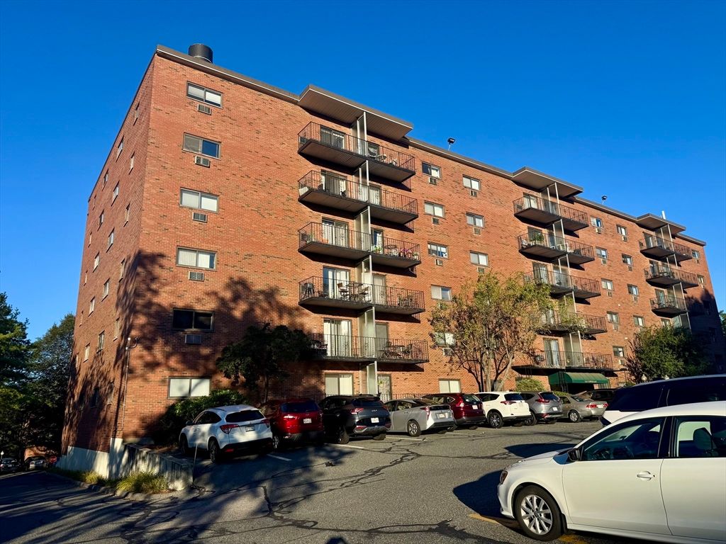 Exterior, Facade, Brick Facade, Condo Building