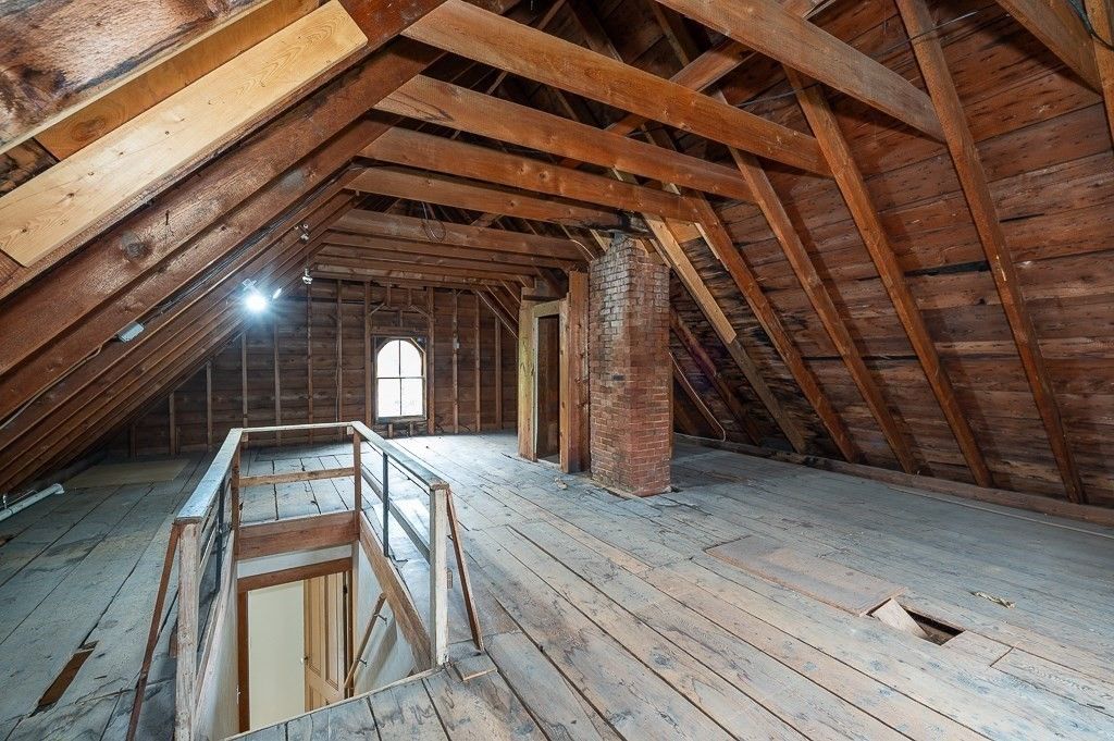 Empty room, Interior, Wooden Beams, Wooden Ceilings, Wood Texture Flooring, Wooden Walls
