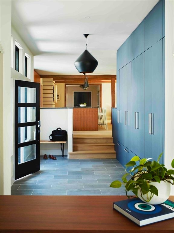 Interior, Pendant Lights, Wood Texture Flooring