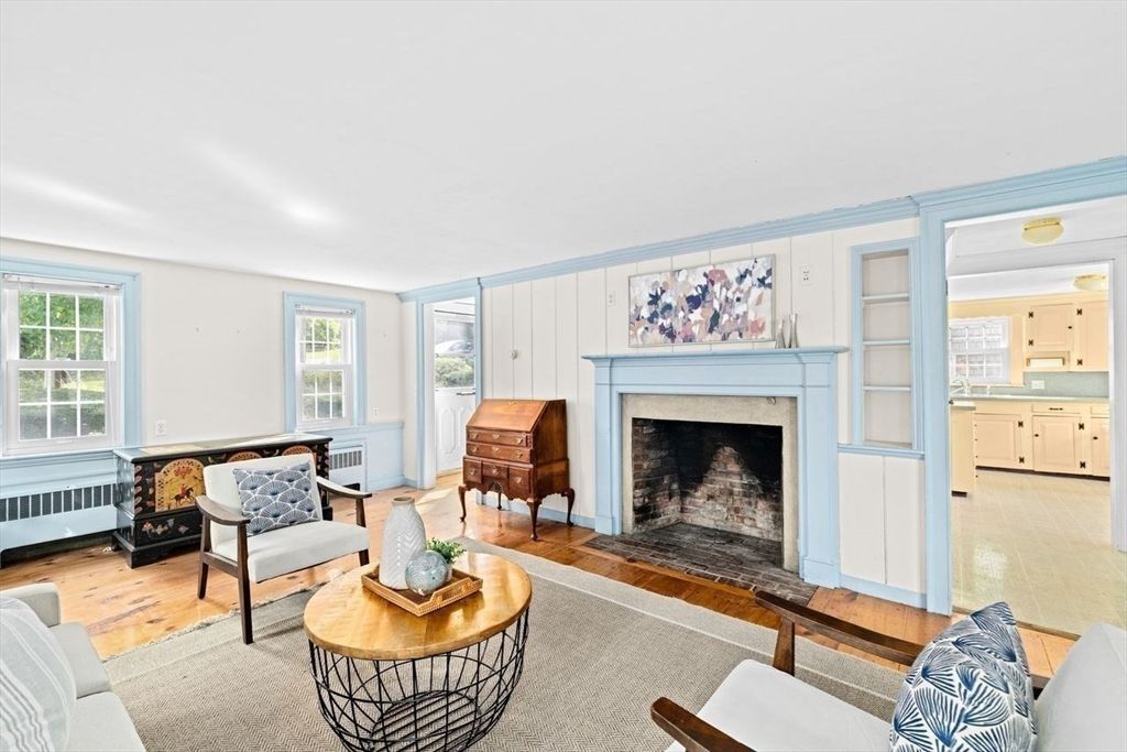 Fireplace, Interior, Living room, Wood Texture Flooring