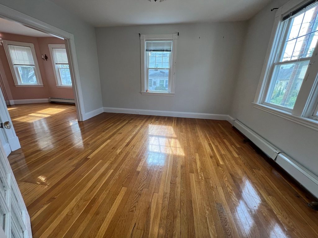 Empty room, Interior, Wood Texture Flooring