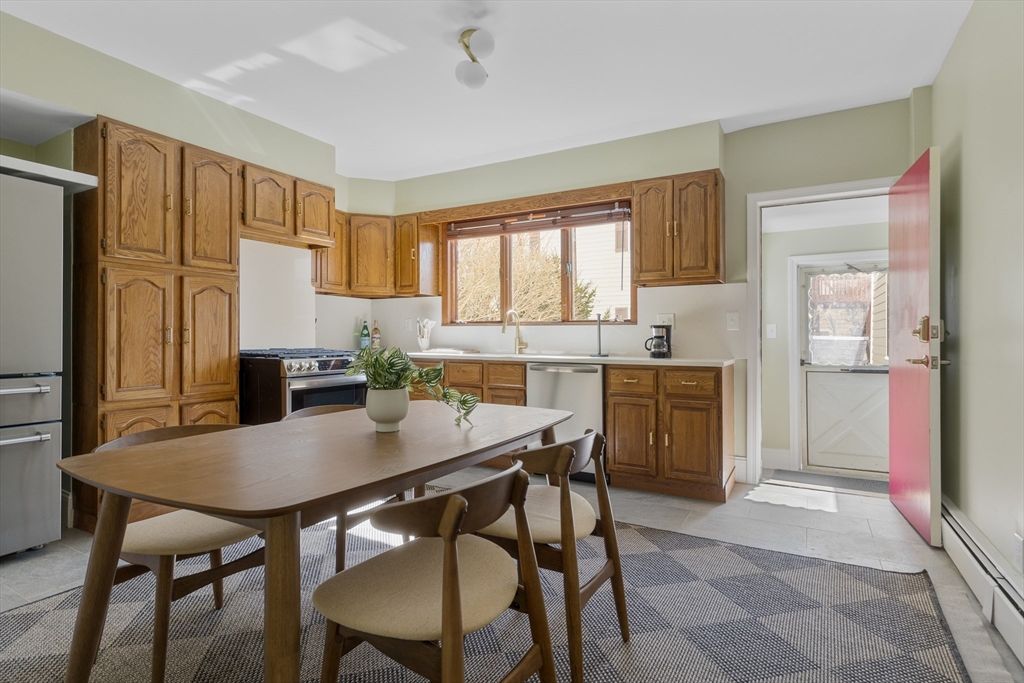 Dining room, Interior, Kitchen
