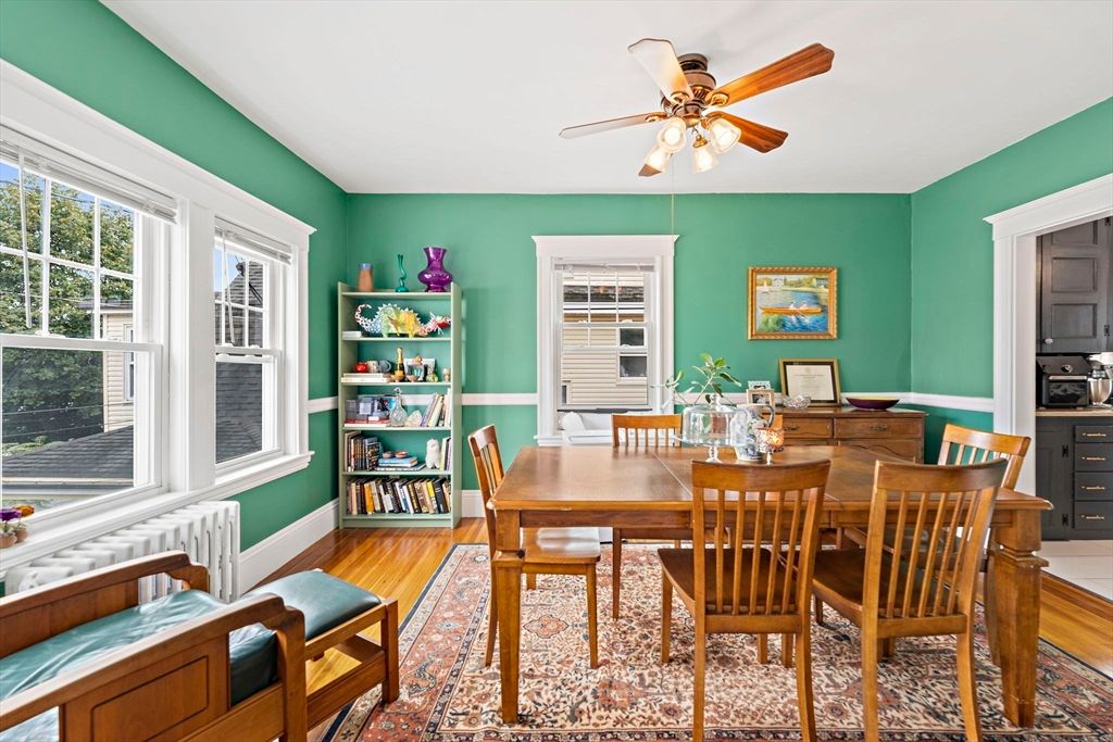 Dining room, Interior, Wood Texture Flooring