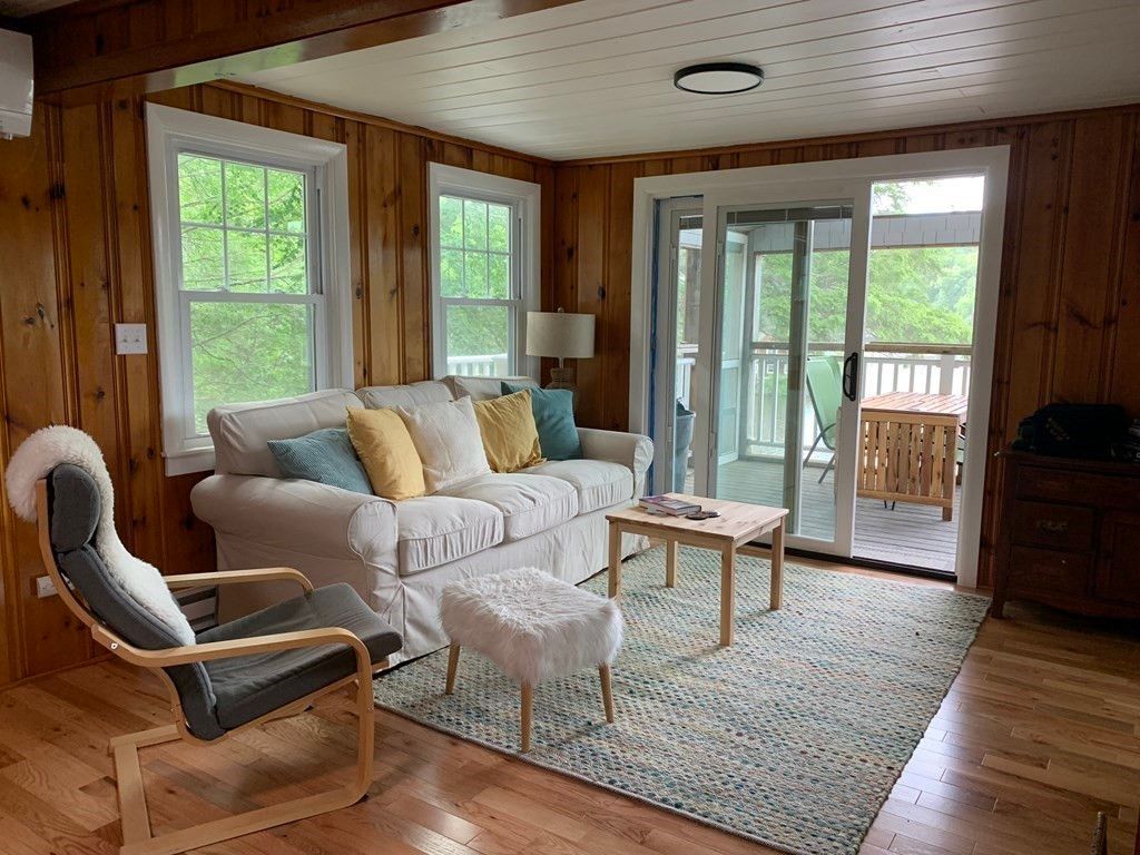 Interior, Living room, Wood Texture Flooring, Wooden Walls