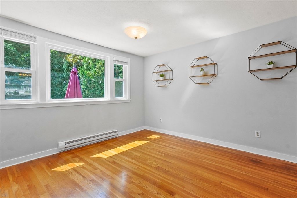 Empty room, Interior, Wood Texture Flooring
