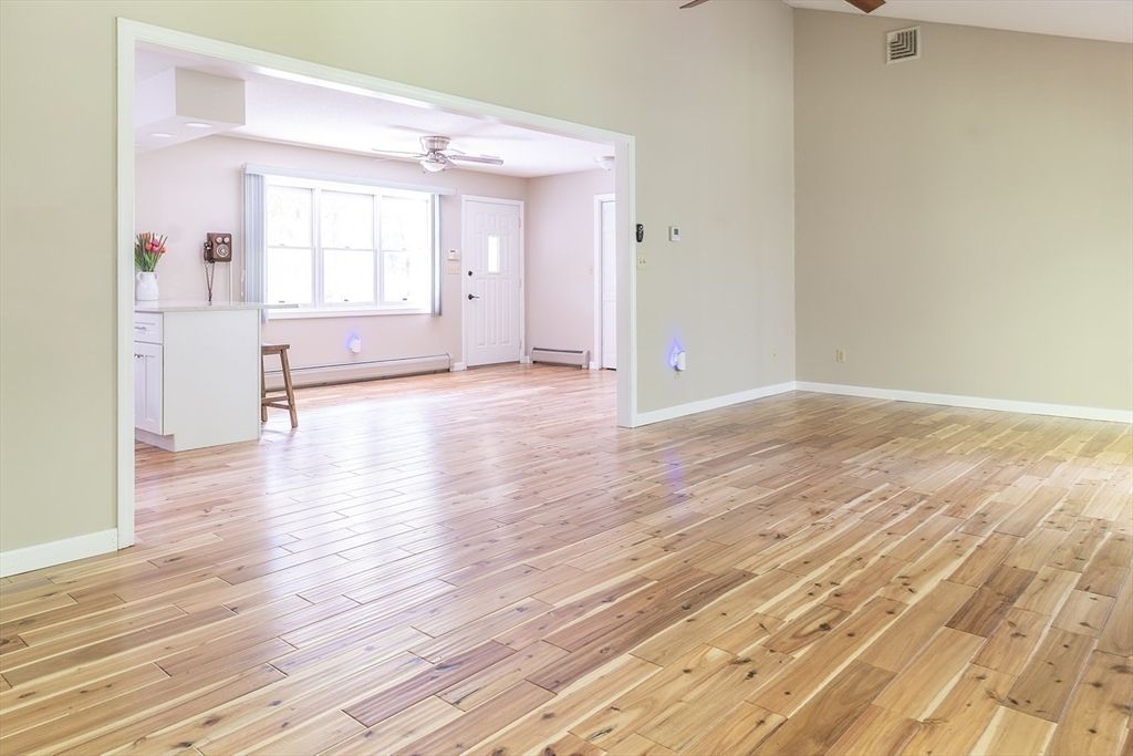 Empty room, Interior, Wood Texture Flooring