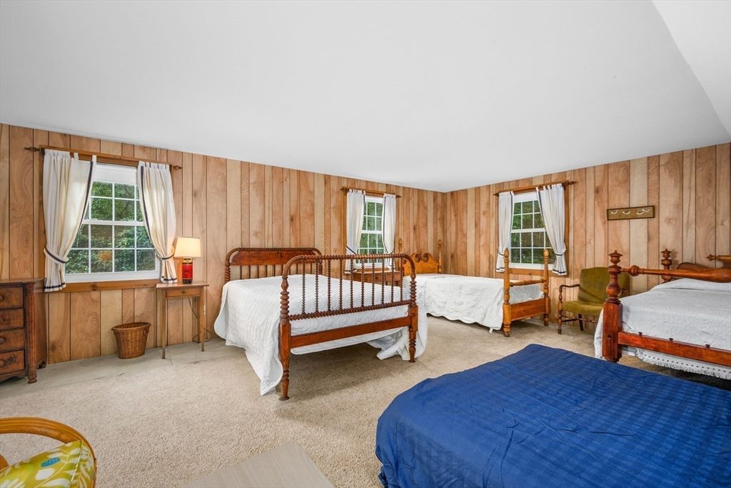 Bedroom, Interior, Wooden Walls